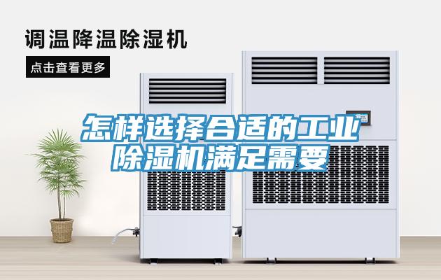 怎樣選擇合適的工業(yè)除濕機(jī)滿(mǎn)足需要