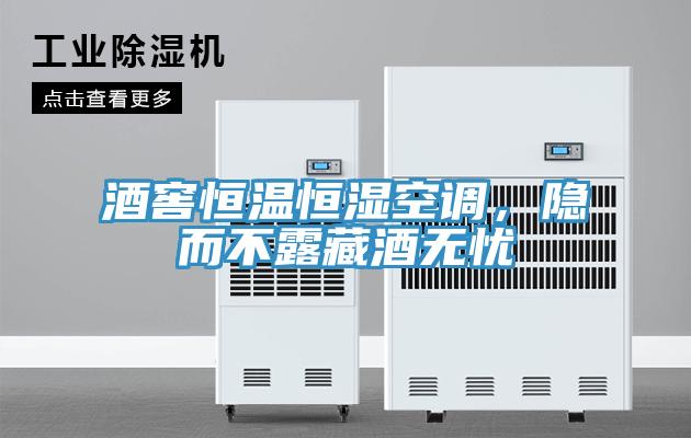 酒窖恒溫恒濕空調(diào)，隱而不露藏酒無憂