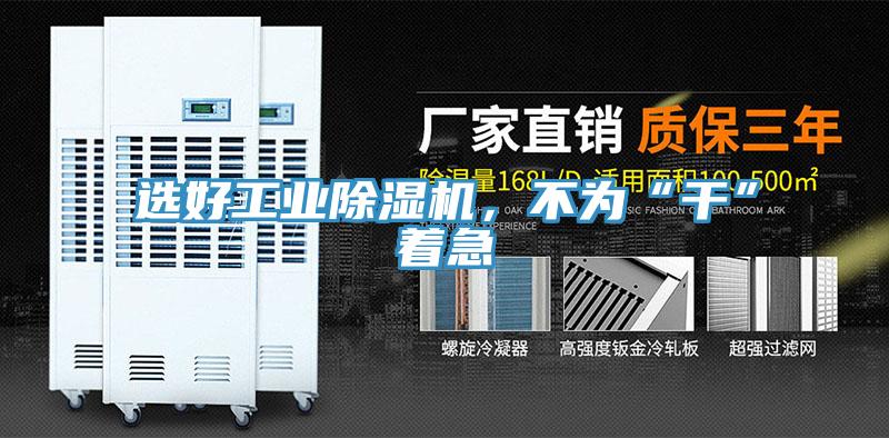 選好工業(yè)除濕機(jī)，不為“干”著急