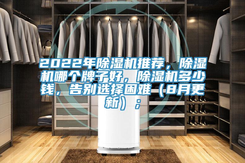 2022年除濕機推薦，除濕機哪個牌子好，除濕機多少錢，告別選擇困難（8月更新）；