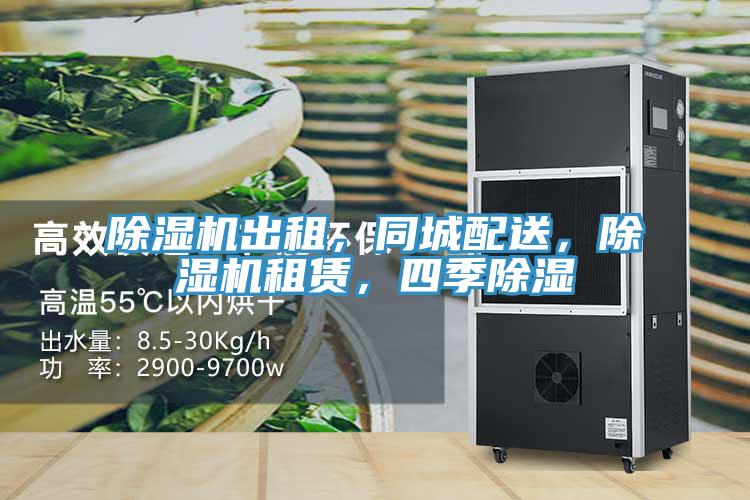 除濕機出租，同城配送，除濕機租賃，四季除濕