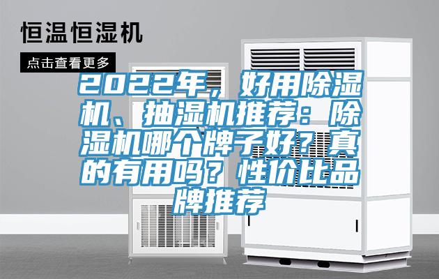 2022年，好用除濕機(jī)、抽濕機(jī)推薦：除濕機(jī)哪個牌子好？真的有用嗎？性價比品牌推薦