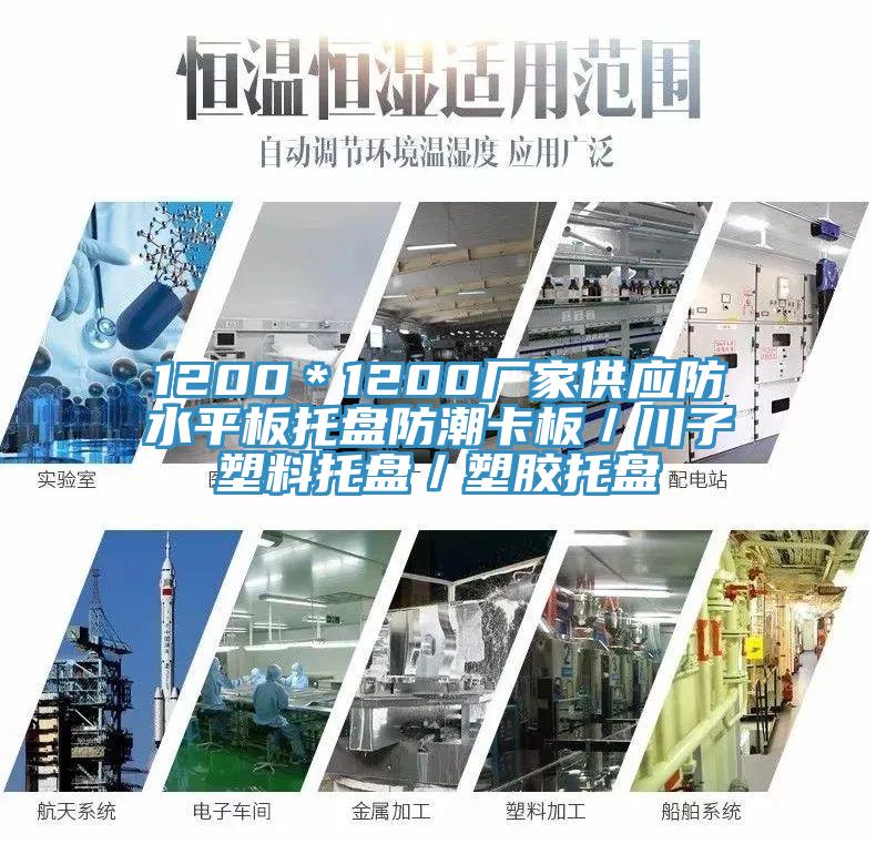 1200＊1200廠(chǎng)家供應(yīng)防水平板托盤(pán)防潮卡板／川子塑料托盤(pán)／塑膠托盤(pán)