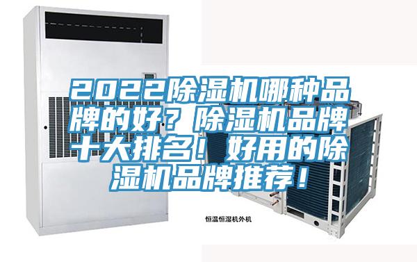 2022除濕機(jī)哪種品牌的好？除濕機(jī)品牌十大排名！好用的除濕機(jī)品牌推薦！