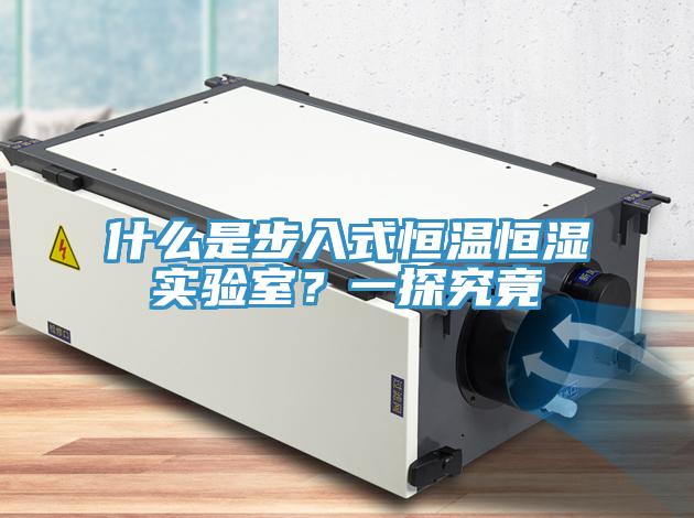 什么是步入式恒溫恒濕實驗室？一探究竟
