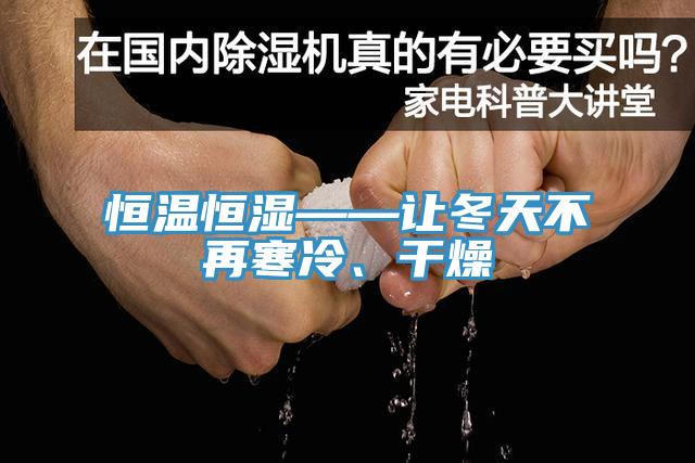 恒溫恒濕——讓冬天不再寒冷、干燥