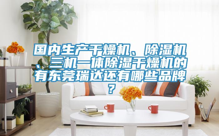 國(guó)內(nèi)生產(chǎn)干燥機(jī)、除濕機(jī)、三機(jī)一體除濕干燥機(jī)的有東莞瑞達(dá)還有哪些品牌？