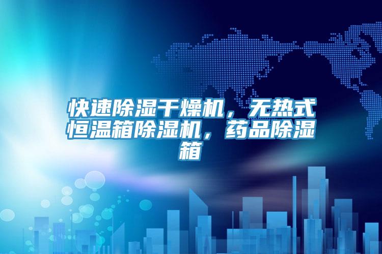快速除濕干燥機(jī)，無熱式恒溫箱除濕機(jī)，藥品除濕箱