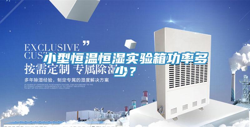 小型恒溫恒濕實驗箱功率多少？