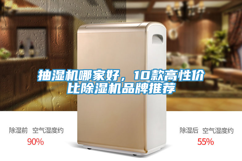抽濕機哪家好，10款高性價比除濕機品牌推薦