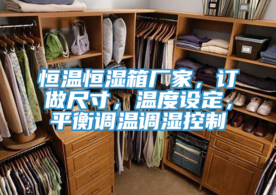 恒溫恒濕箱廠家，訂做尺寸，溫度設(shè)定，平衡調(diào)溫調(diào)濕控制