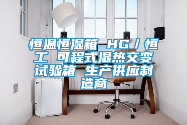 恒溫恒濕箱 HG／恒工 可程式濕熱交變試驗箱 生產(chǎn)供應制造商
