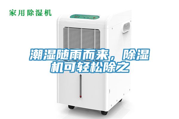 潮濕隨雨而來，除濕機可輕松除之