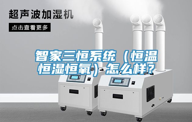 智家三恒系統(tǒng)（恒溫恒濕恒氧）怎么樣？