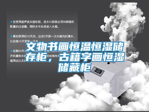 文物書畫恒溫恒濕儲存柜，古籍字畫恒濕儲藏柜