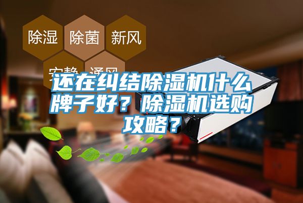 還在糾結(jié)除濕機什么牌子好？除濕機選購攻略？