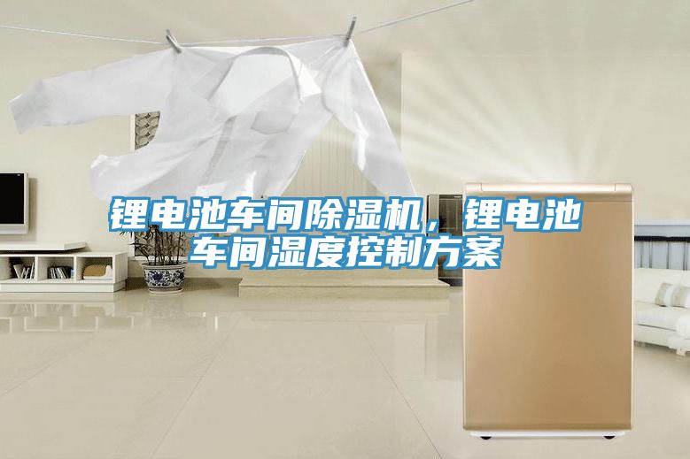 鋰電池車間除濕機(jī)，鋰電池車間濕度控制方案