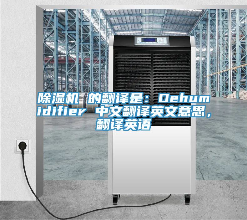 除濕機(jī) 的翻譯是：Dehumidifier 中文翻譯英文意思，翻譯英語