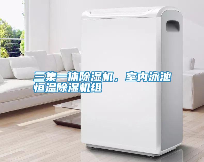 三集一體除濕機，室內泳池恒溫除濕機組