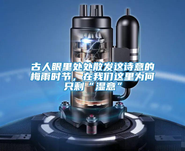 古人眼里處處散發(fā)這詩意的梅雨時節(jié)，在我們這里為何只?！皾褚狻?></div>
								<div   id=