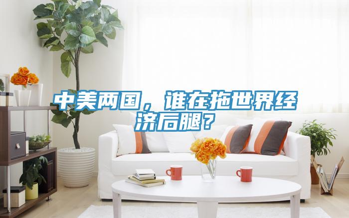 中美兩國，誰在拖世界經(jīng)濟后腿？