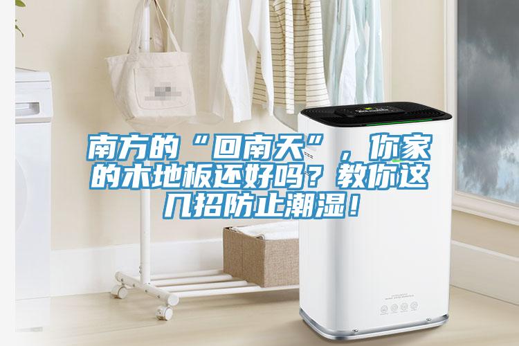 南方的“回南天”，你家的木地板還好嗎？教你這幾招防止潮濕！