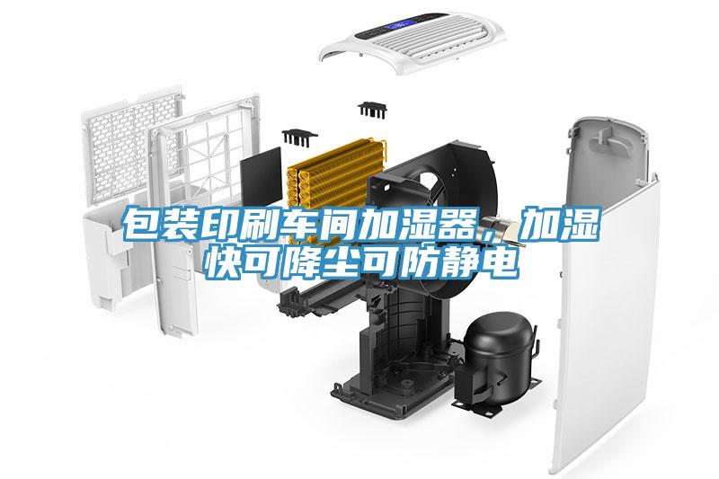 包裝印刷車間加濕器，加濕快可降塵可防靜電