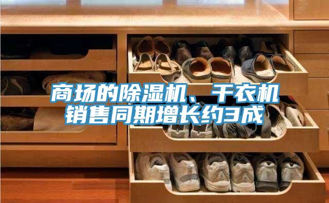 商場(chǎng)的除濕機(jī)、干衣機(jī)銷(xiāo)售同期增長(zhǎng)約3成
