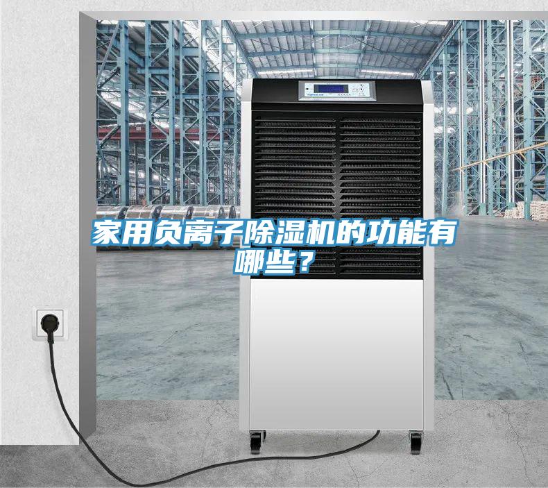 家用負離子除濕機的功能有哪些？