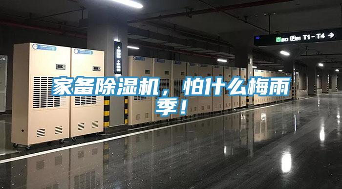 家備除濕機(jī)，怕什么梅雨季！