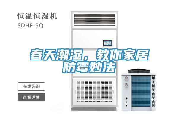 春天潮濕，教你家居防霉妙法