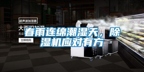春雨連綿潮濕天，除濕機(jī)應(yīng)對(duì)有方