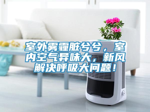 室外霧霾臟兮兮，室內(nèi)空氣異味大，新風(fēng)解決呼吸大問(wèn)題！