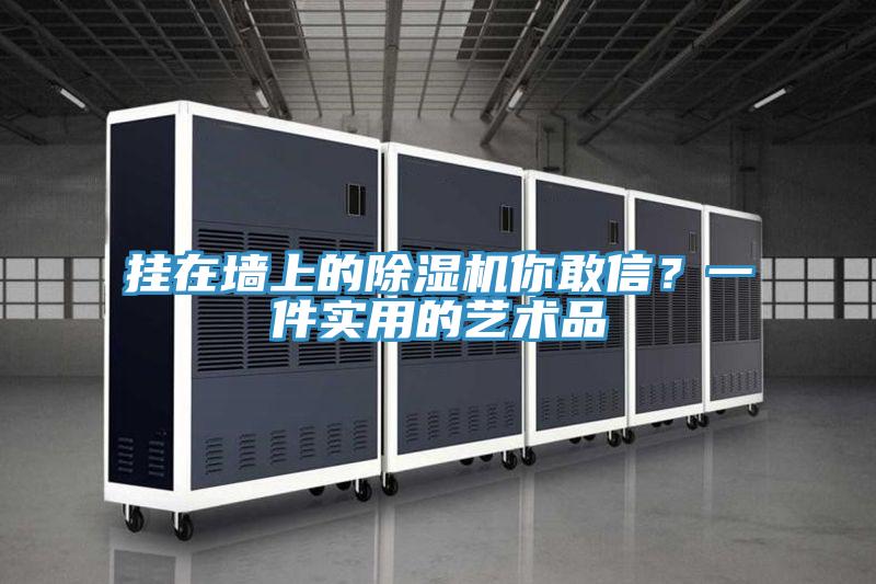 掛在墻上的除濕機你敢信？一件實用的藝術(shù)品
