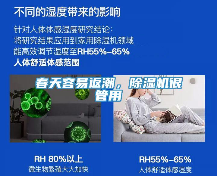 春天容易返潮，除濕機很管用