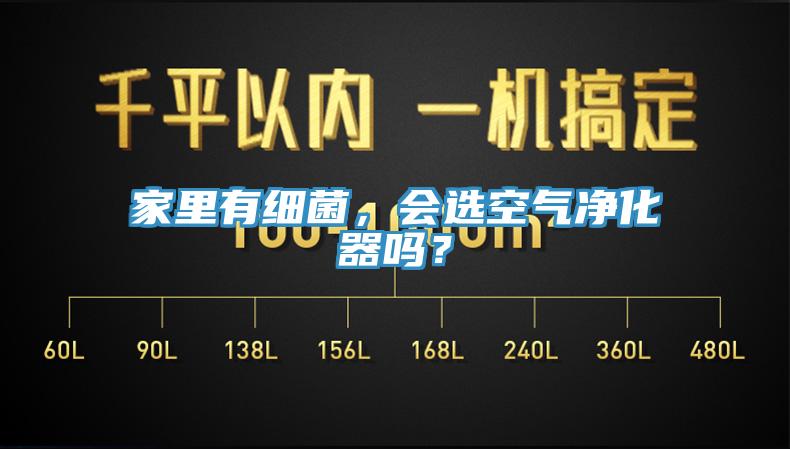 家里有細菌，會選空氣凈化器嗎？