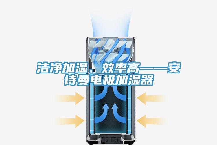 潔凈加濕、效率高——安詩曼電極加濕器