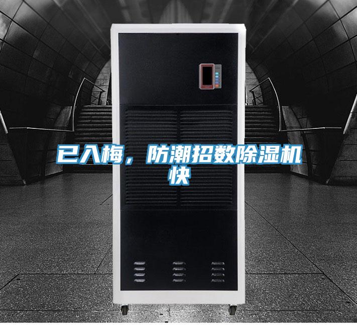 已入梅，防潮招數(shù)除濕機(jī)快