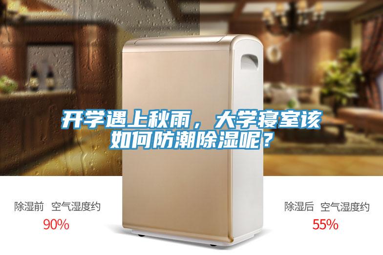 開學(xué)遇上秋雨，大學(xué)寢室該如何防潮除濕呢？