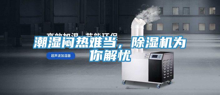 潮濕悶熱難當，除濕機為你解憂