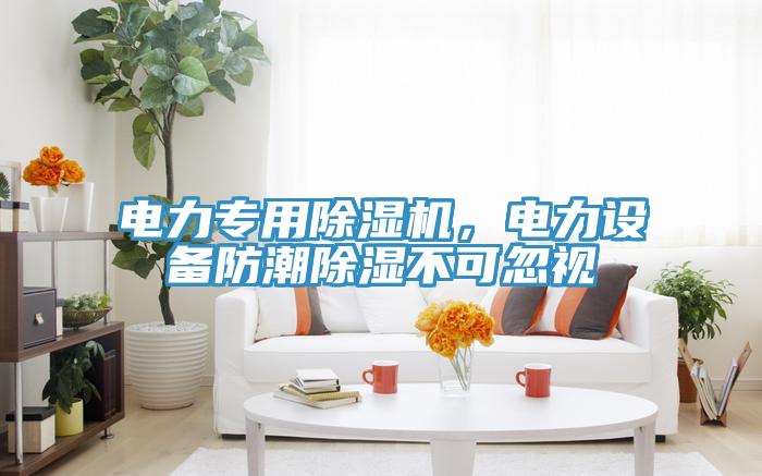 電力專用除濕機(jī)，電力設(shè)備防潮除濕不可忽視