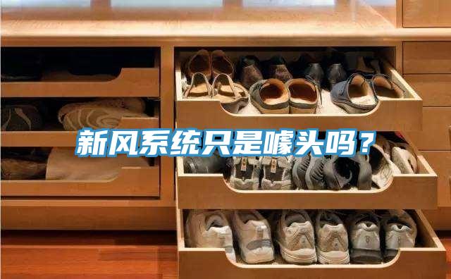 新風(fēng)系統(tǒng)只是噱頭嗎？