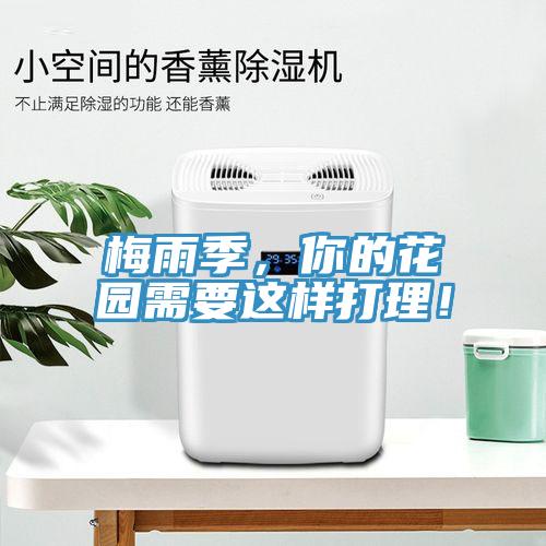 梅雨季，你的花園需要這樣打理！