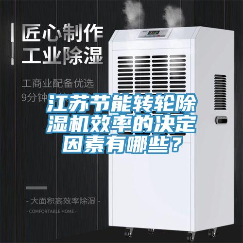 江蘇節(jié)能轉(zhuǎn)輪除濕機(jī)效率的決定因素有哪些？