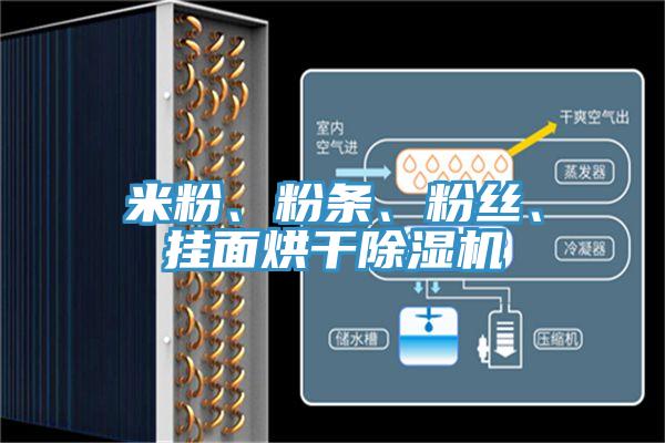 米粉、粉條、粉絲、掛面烘干除濕機