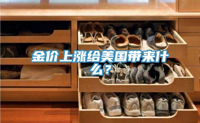 金價上漲給美國帶來什么？