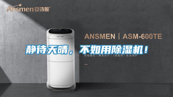 靜待天晴，不如用除濕機！