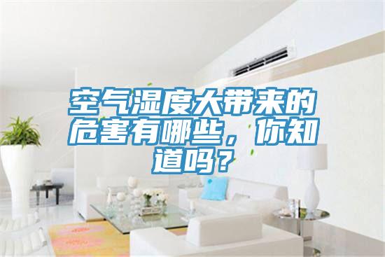 空氣濕度大帶來的危害有哪些，你知道嗎？