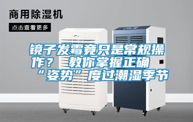 鏡子發(fā)霉竟只是常規(guī)操作？ 教你掌握正確“姿勢”度過潮濕季節(jié)