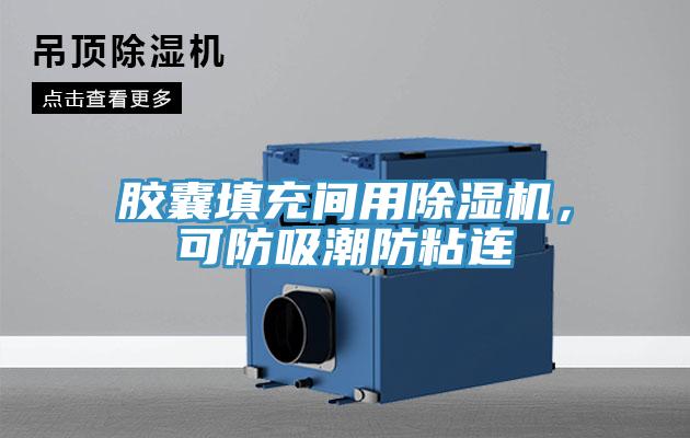 膠囊填充間用除濕機，可防吸潮防粘連
